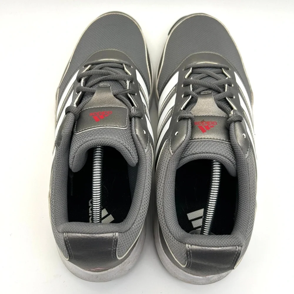 Adidas Tech Response 2.0 Golf Shoes Men 13 Grey Spiked EE9420 Lightweight Spikes